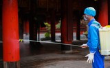 Nhiều di tích ở Hà Nội hoàn tất phun khử khuẩn phòng chống Covid-19